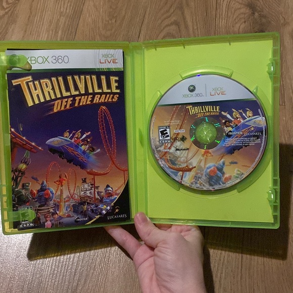 XBOX 360 Xbox Live Thrillville Off the Rails Game - Picture 3 of 3